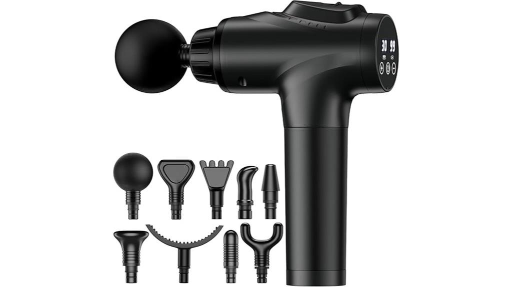 adjustable massage gun options