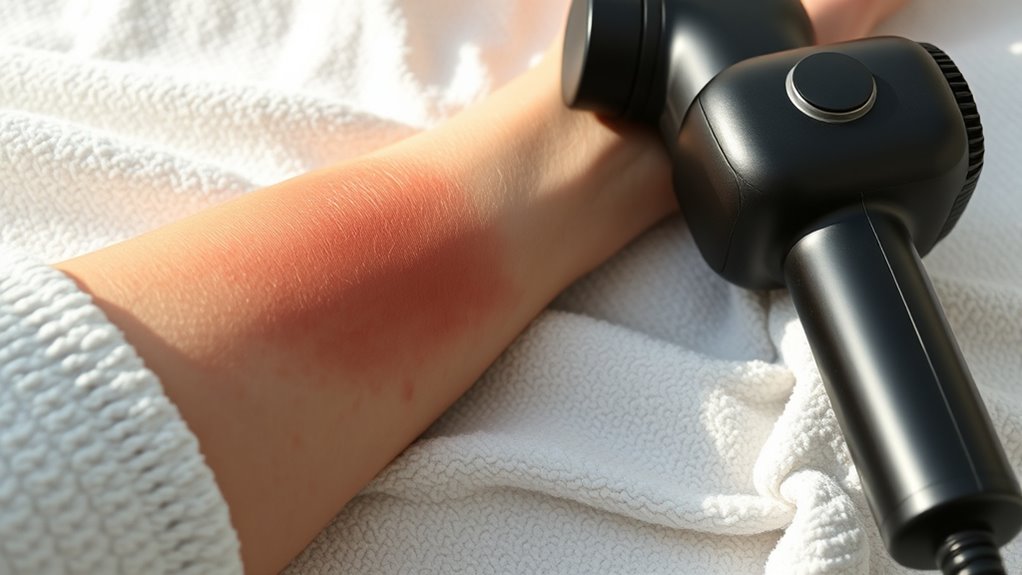 avoid massage gun during illness
