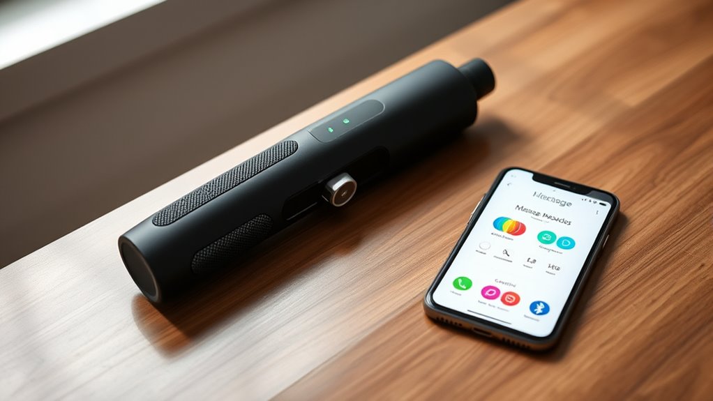 bluetooth enabled massage guns