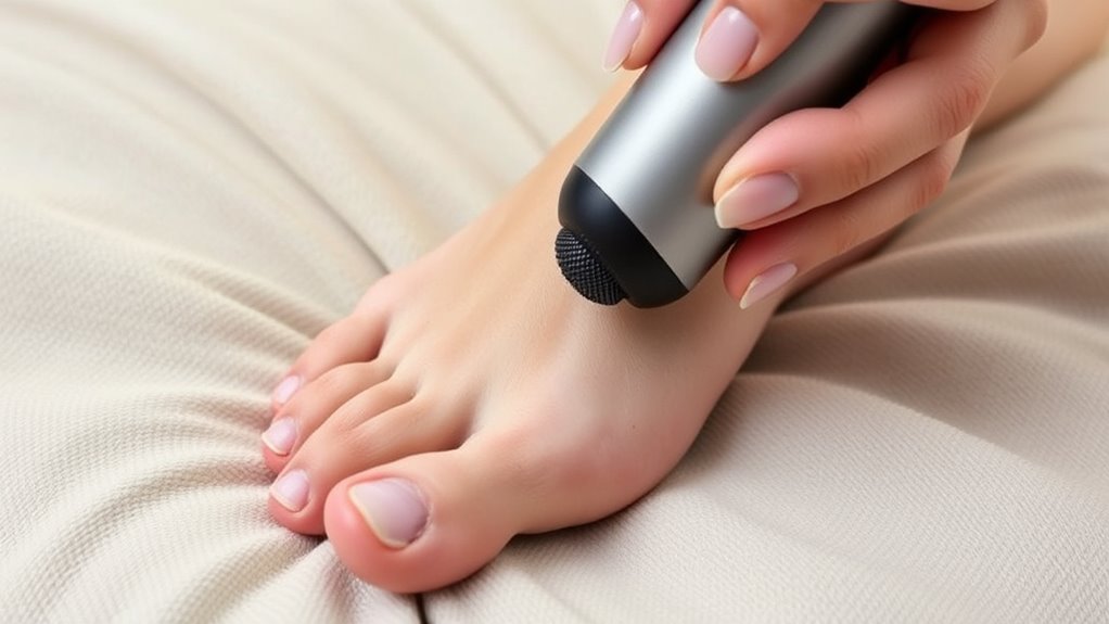 caution with neuropathic feet