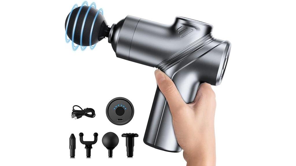 compact athletic massage gun