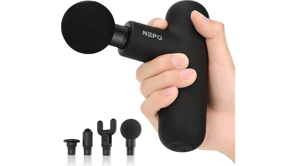 compact portable percussion massager