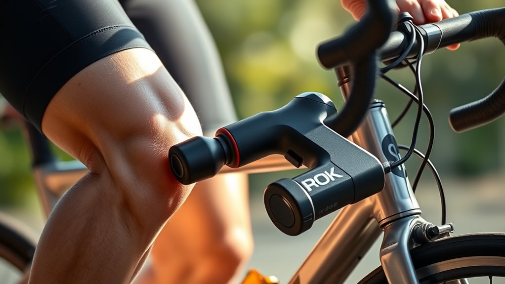 cyclist recovery massage tools