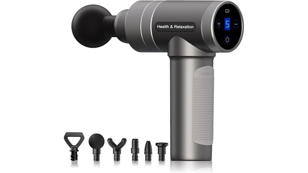 deep tissue massage gun