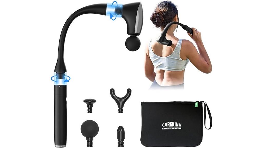 detachable extensions massage gun