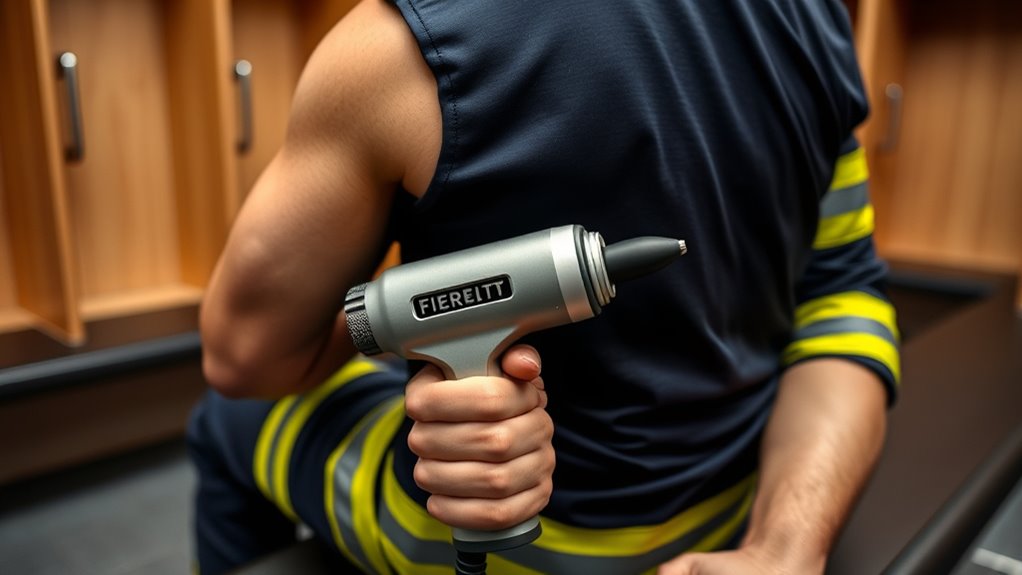 firefighter muscle relief devices