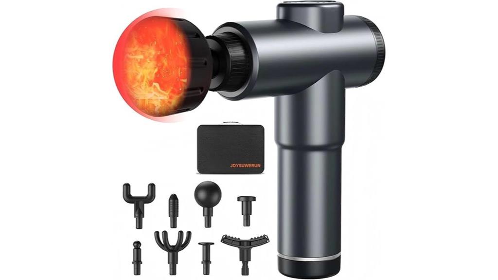 heat therapy massage gun