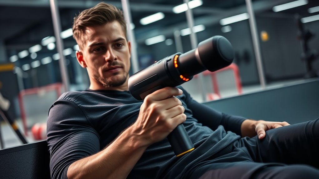 hockey recovery massage guns