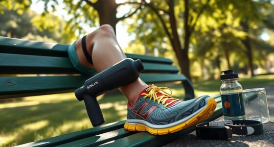 incorporate massage guns strategically