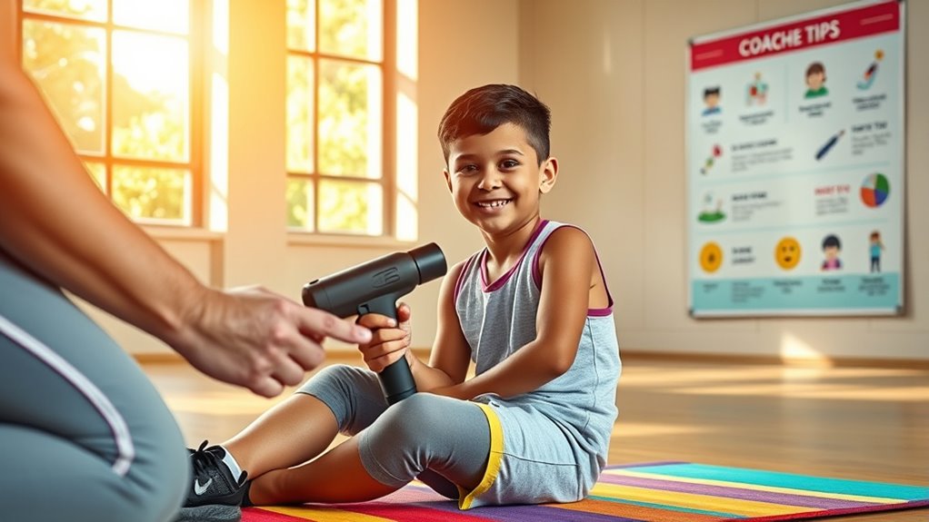 kids massage gun safety