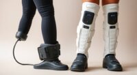 leg massagers versus compression