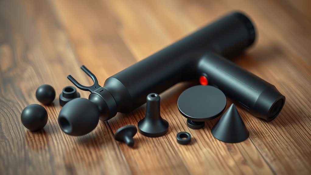 massage gun attachment guide