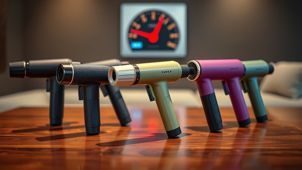 massage gun noise comparison