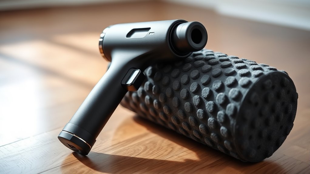 massage gun vs foam roller