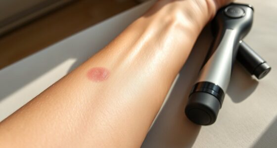 massage guns aid scar healing