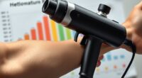 massage guns and hormonal effects