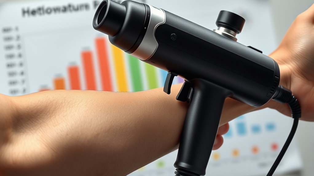 massage guns and hormonal effects