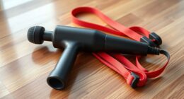 massage guns and resistance bands
