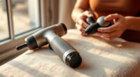 massage guns and stress