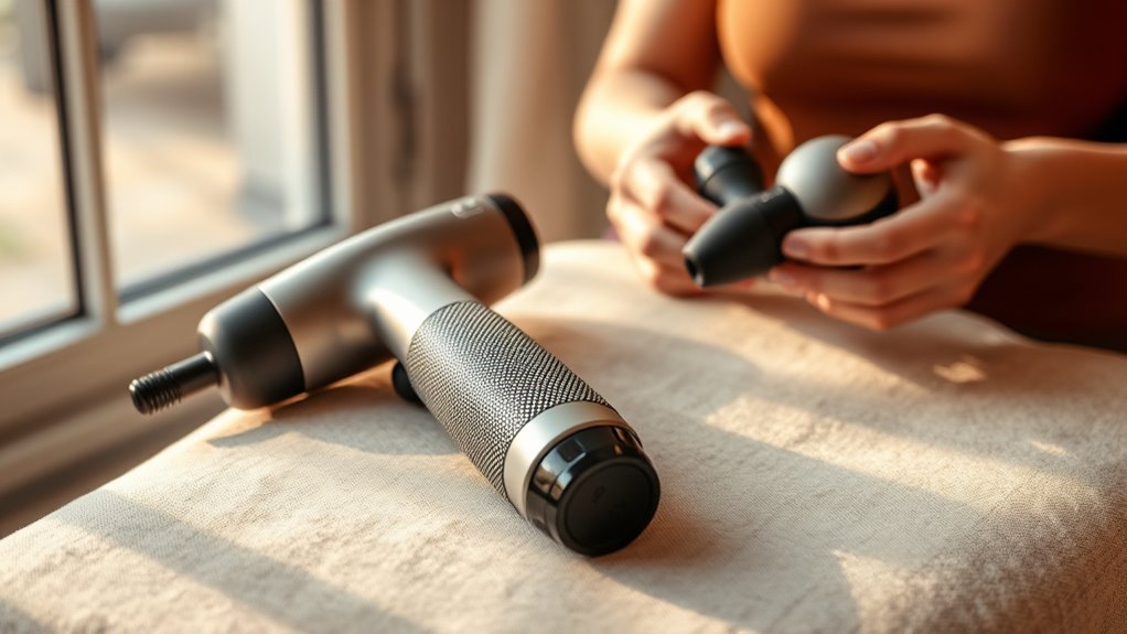 massage guns and stress