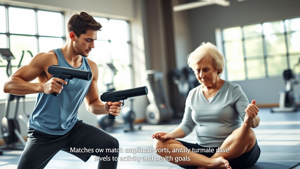 match amplitude to goals