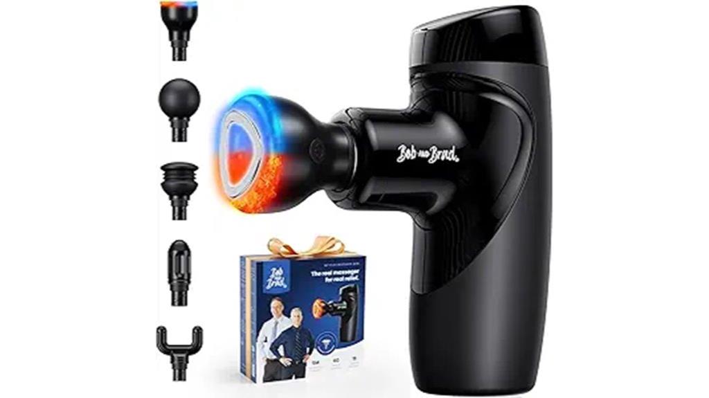mini massage gun with heat
