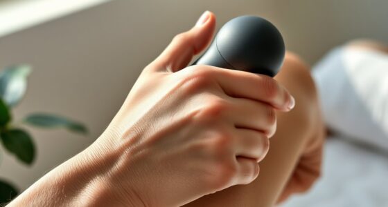 percussion therapy calms muscles