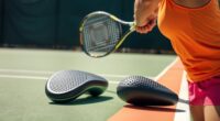 percussive therapy boosts tennis serves