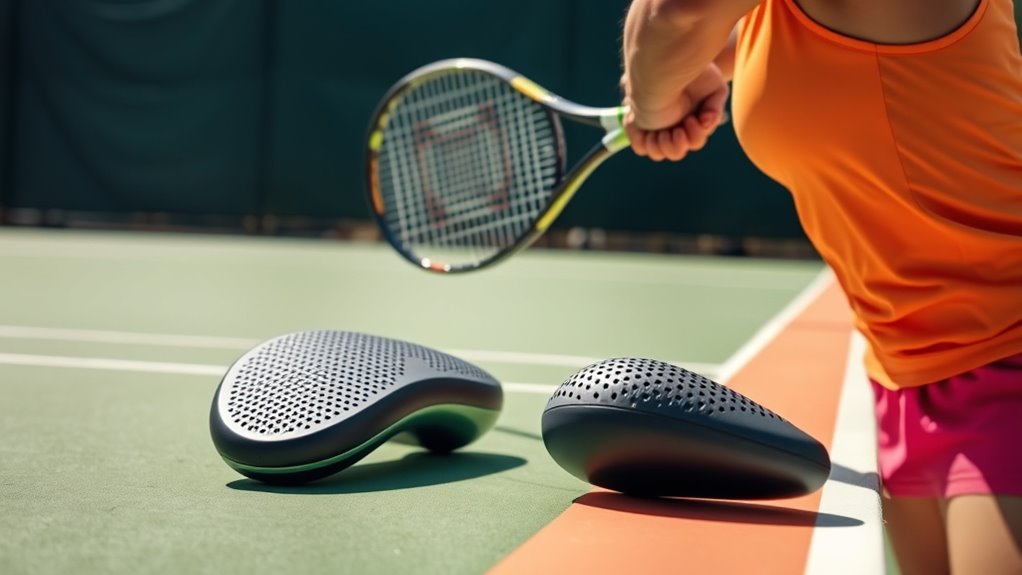 percussive therapy boosts tennis serves
