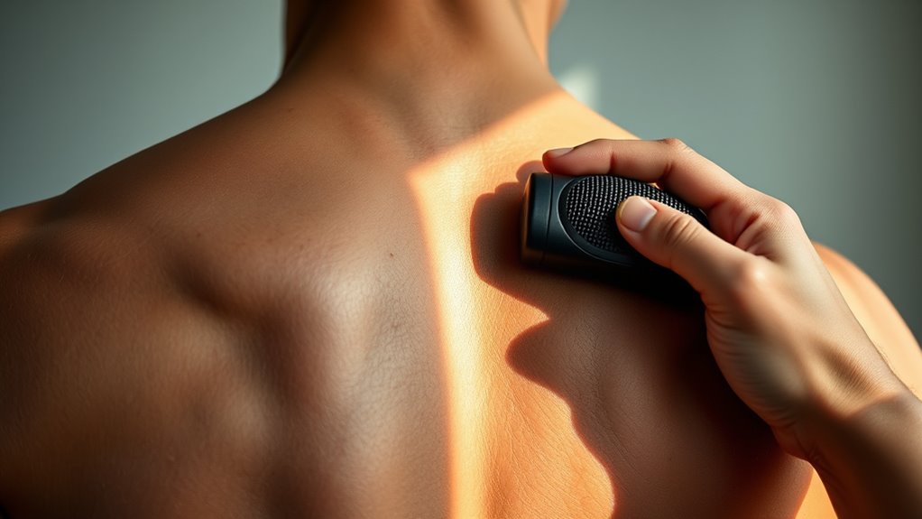 percussive therapy reduces muscle tension