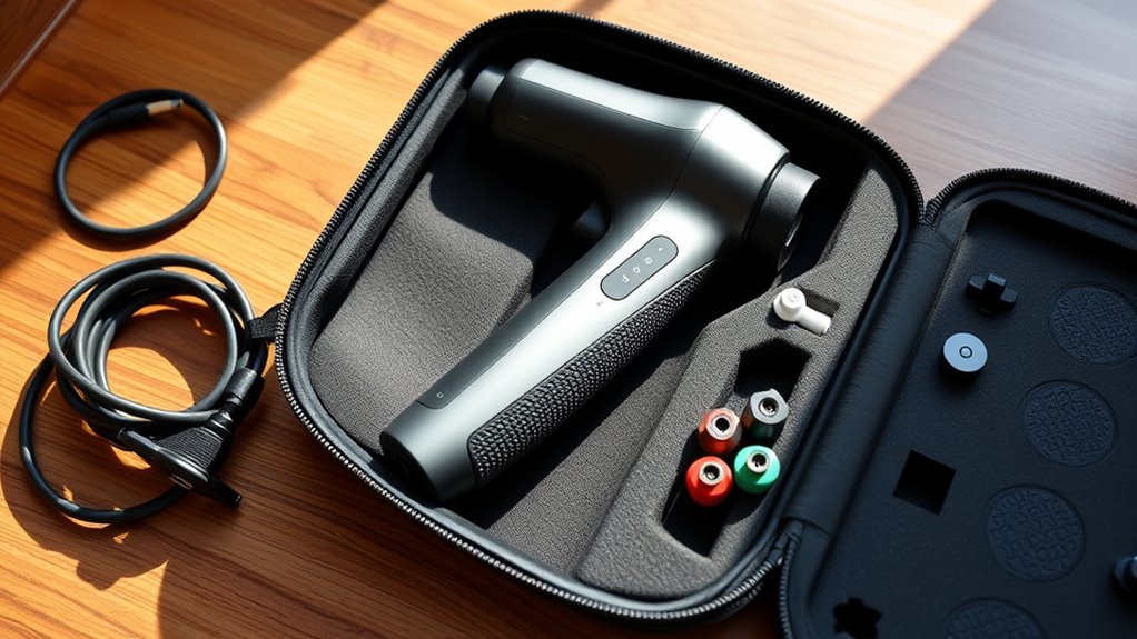 portable customizable massage case