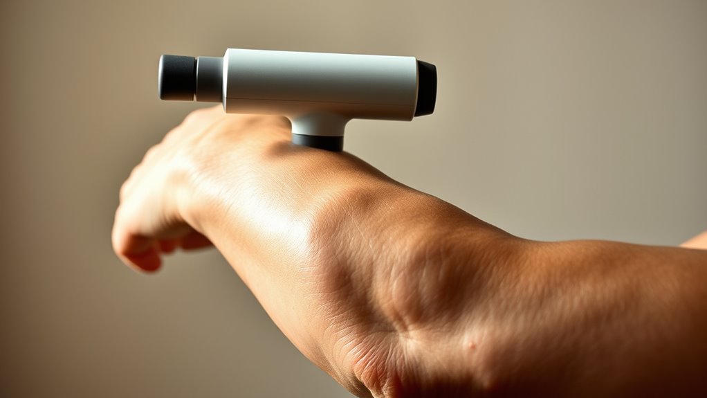 proper massage gun use