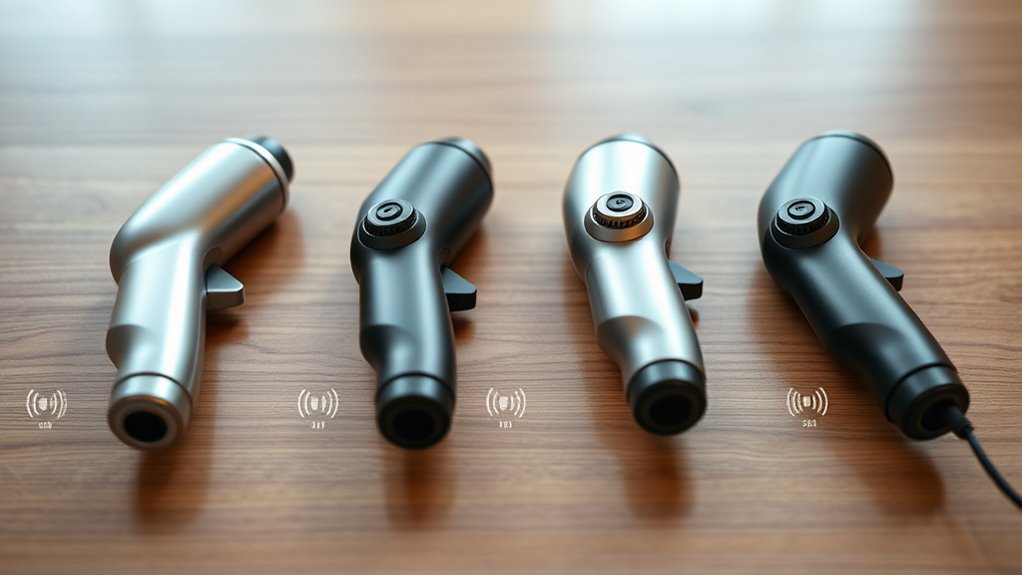 quiet ergonomic vibration control