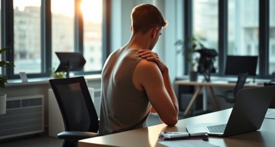 relieve desk job discomfort