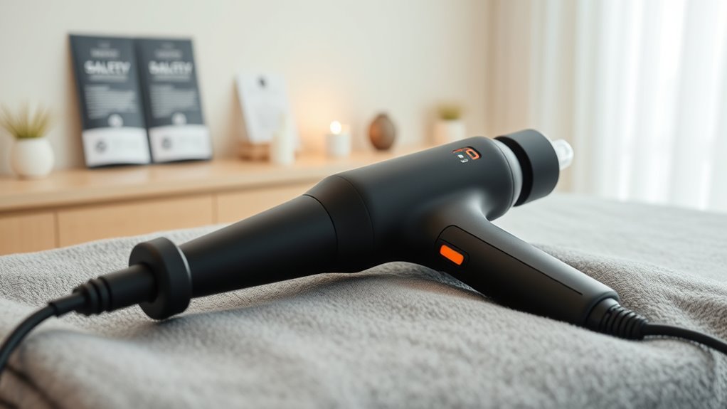safe massage gun use