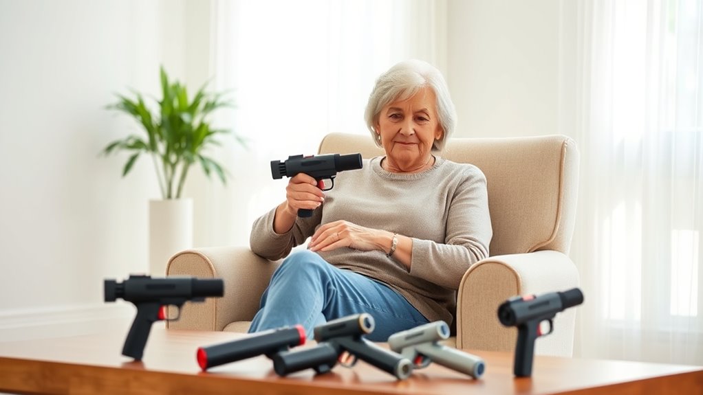 senior friendly massage gun options