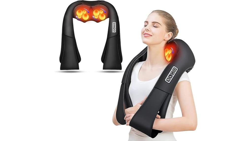 shiatsu neck back massager