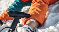 snowboarders leg recovery tool