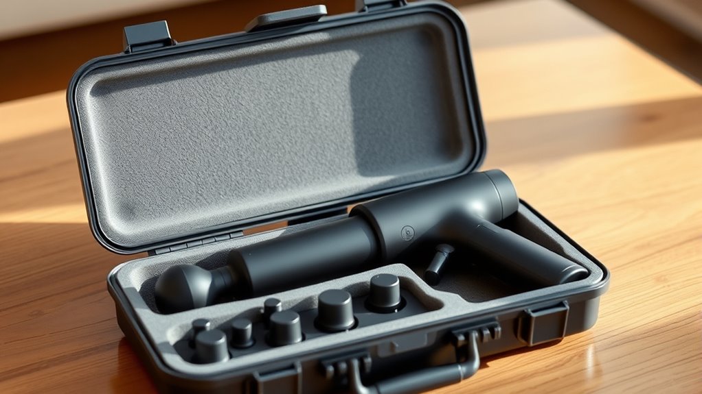 travel case for massage gun