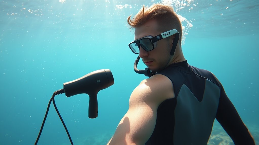 underwater muscle stiffness prevention