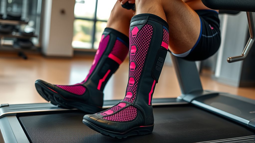 use compression boots strategically