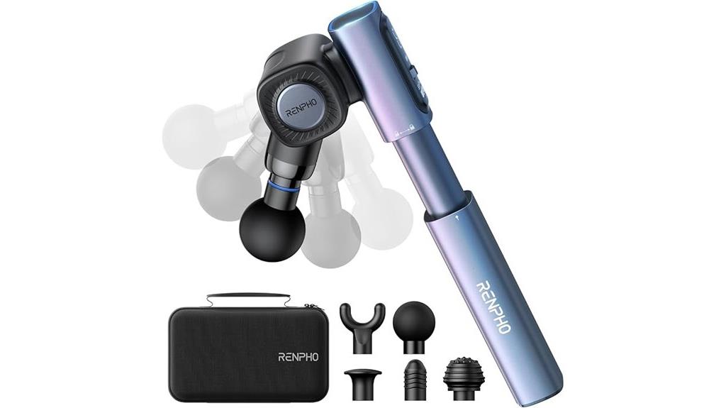 adjustable angle massage gun