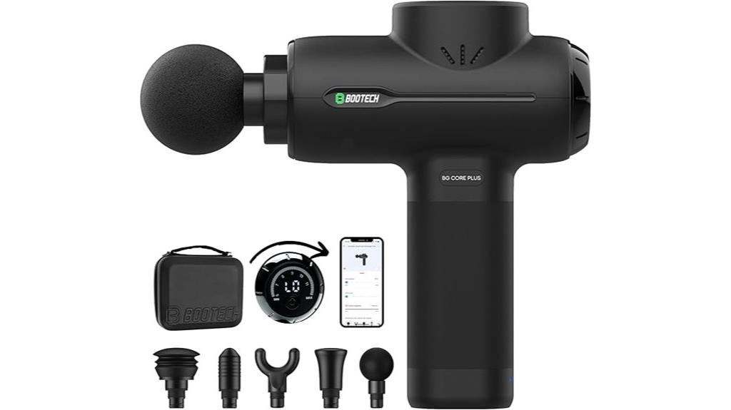 adjustable massage gun features