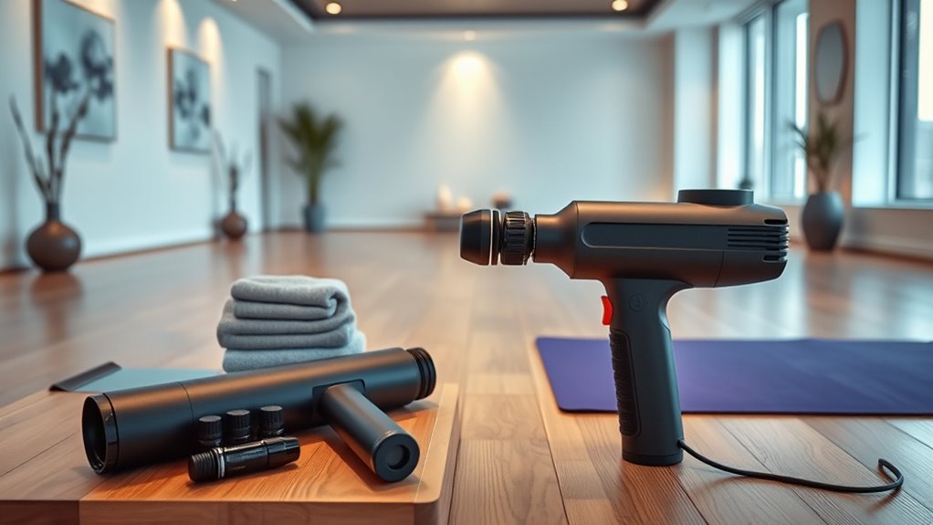 massage gun features and considerations