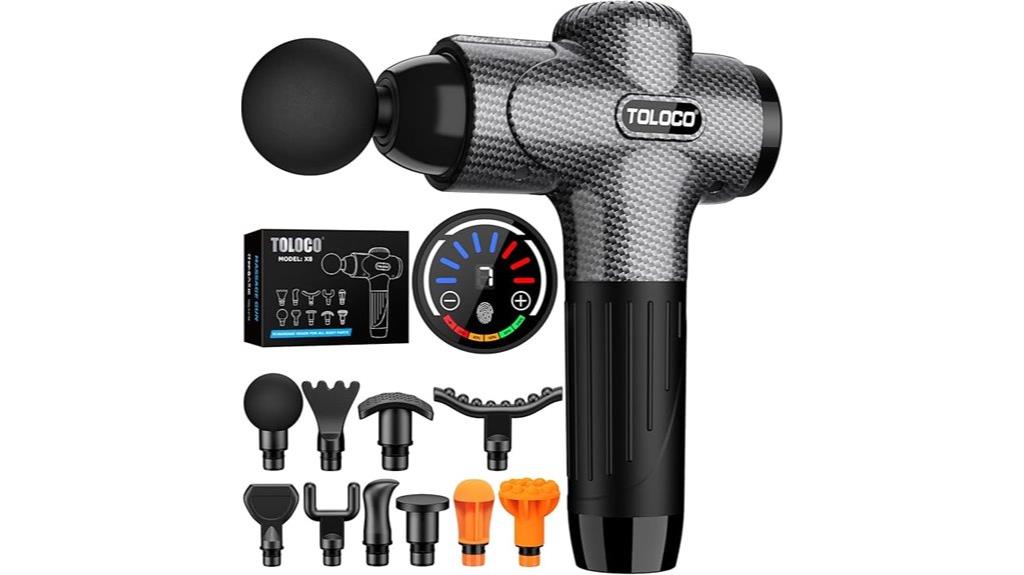 massage gun with extras