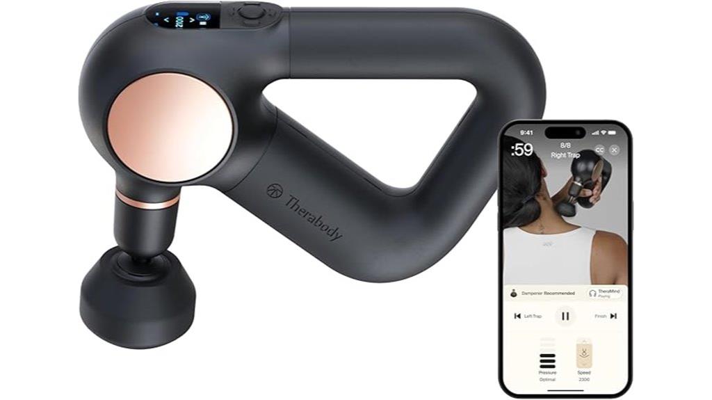 massage gun with routines