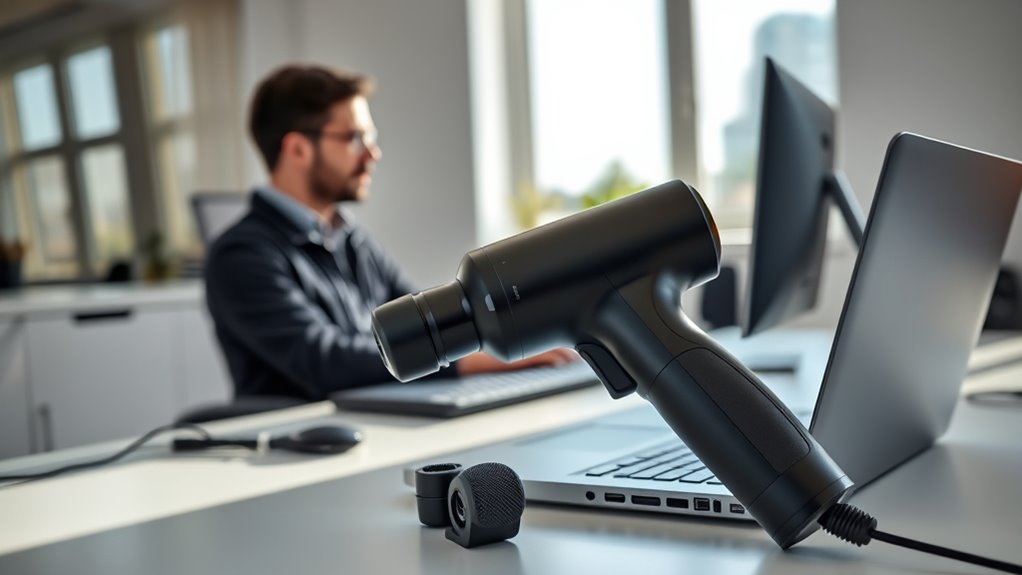 massage guns for desk workers