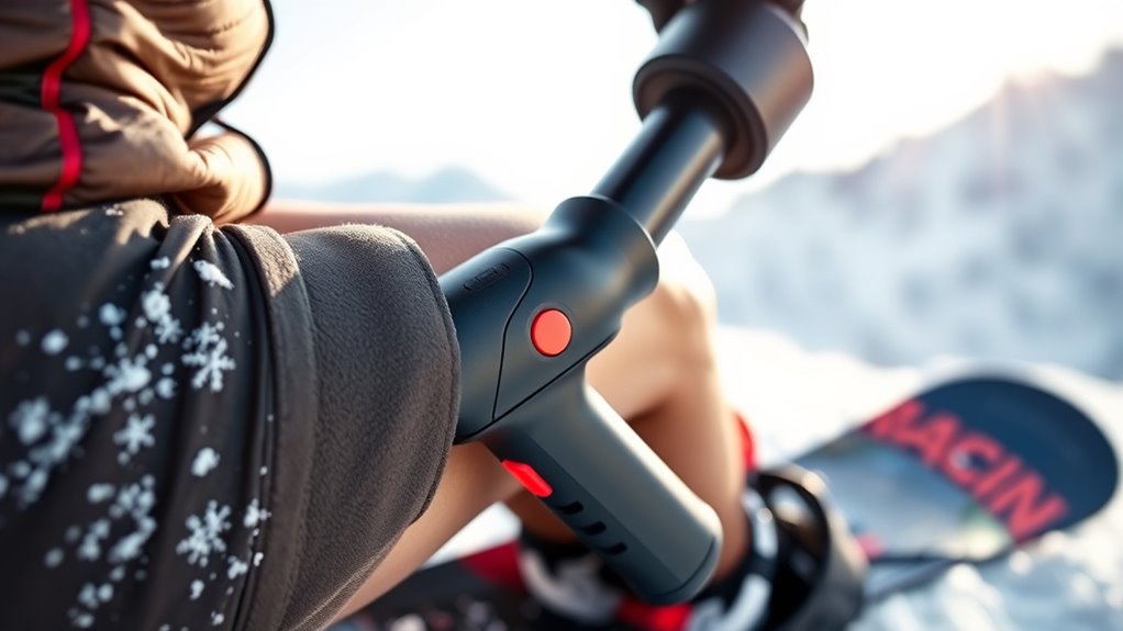 snowboarder massage gun picks