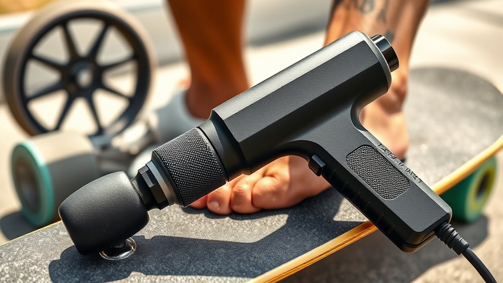 top massage guns for skateboarders