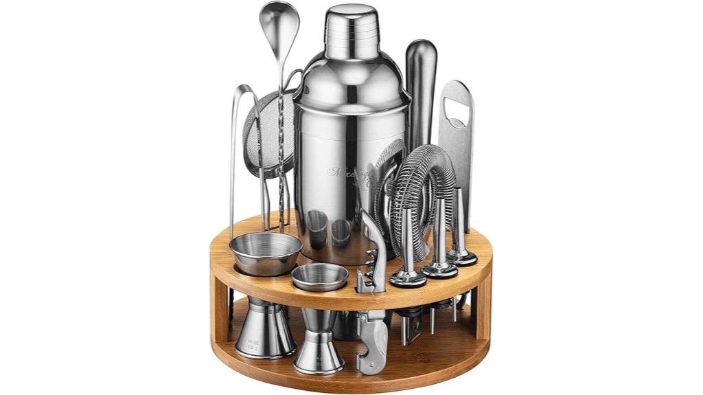 15 piece cocktail shaker set